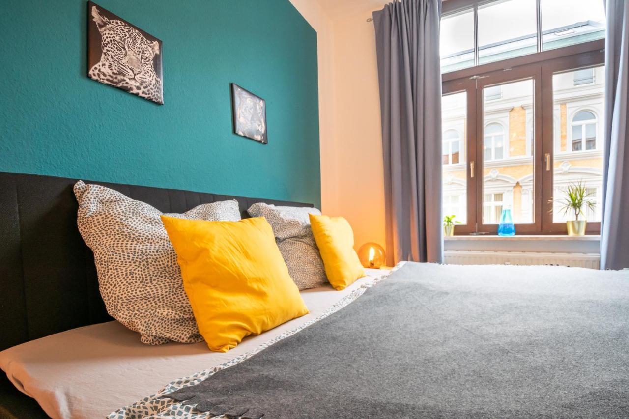 Blue Chili 18 Zentrales City-Apartment Am Hasselbachplatz, 4 Personen Maagdenburg Buitenkant foto